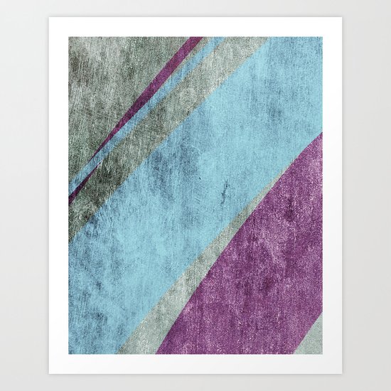 overlaps Art Print