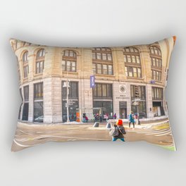 Walking in New York City | Travel Photography in NYC Rectangular Pillow