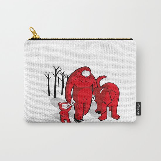 a lot of snow Carry-All Pouch