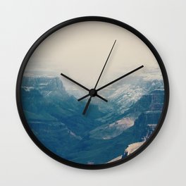 Grand Canyon After Snow Wall Clock