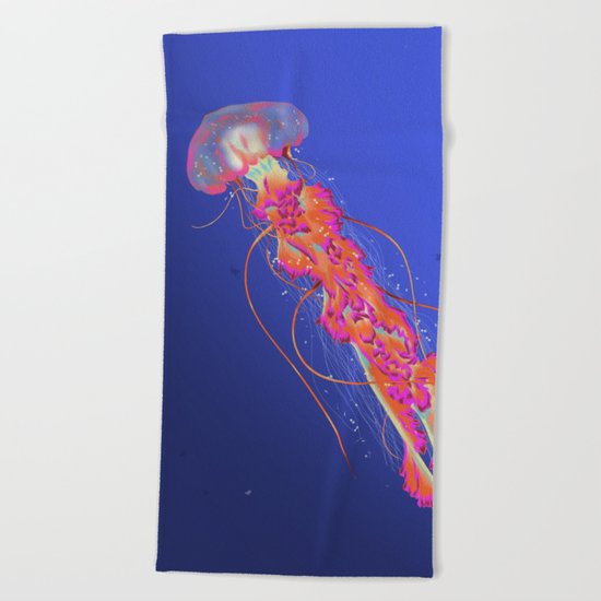 Jellyfish Beach Towel