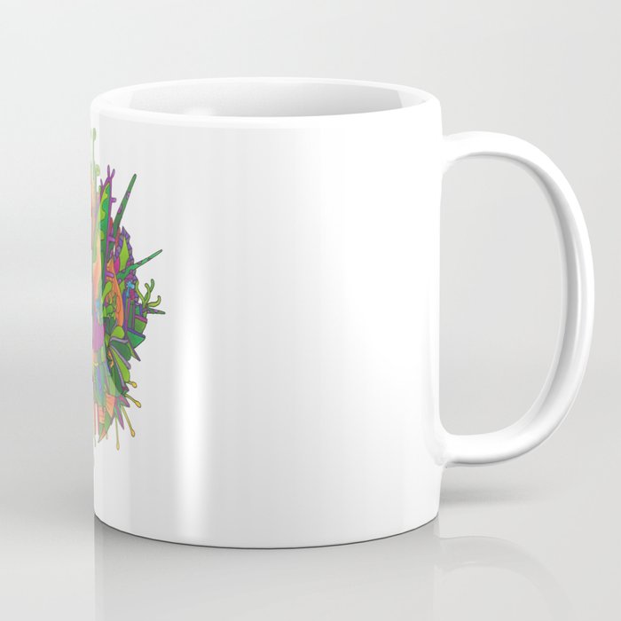 Mini Frilly Monster Garden Coffee Mug