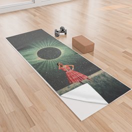 Total Eclipse of You Yoga Towel