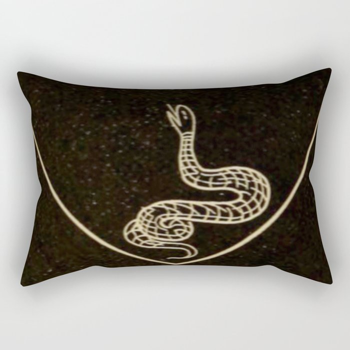 Snake Heart Rectangular Pillow