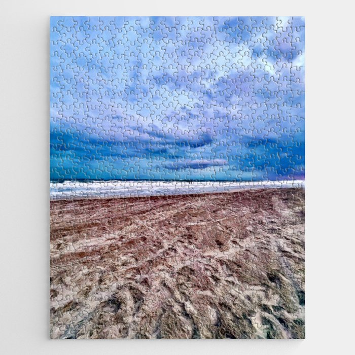 Ocean Beyond the Dunes of Time Jigsaw Puzzle