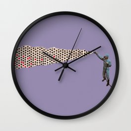 Pulverize Wall Clock
