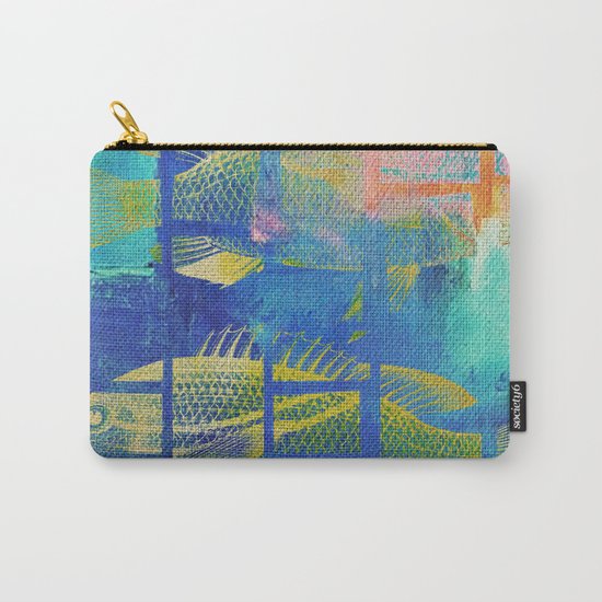 Fish Under Strong Radiation 4 Carry-All Pouch