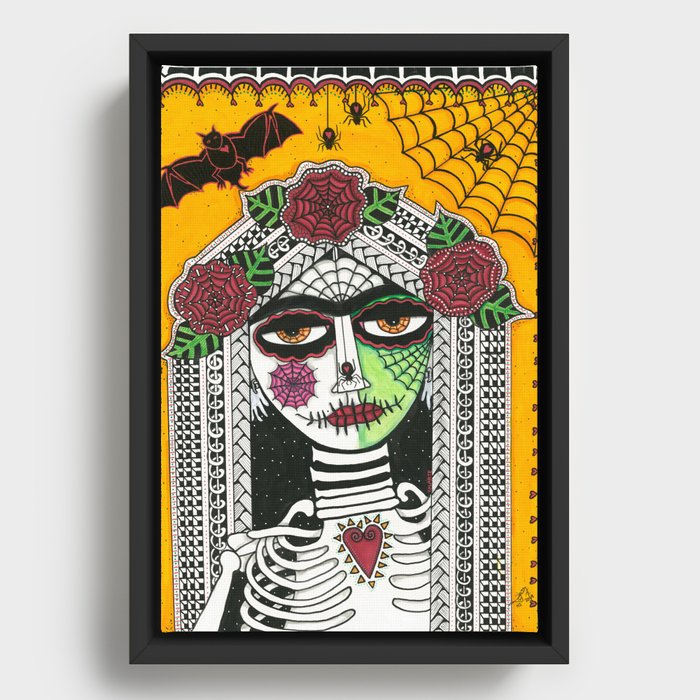 Frida Kahlo Forever Framed Canvas