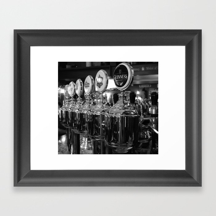 Draft beer Framed Art Print