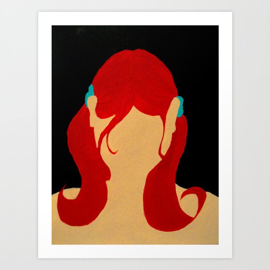 Faceless Art Print