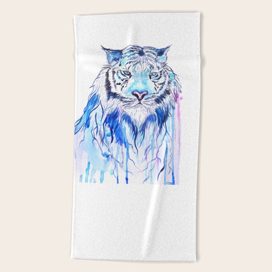 Tiger Beach Towel
