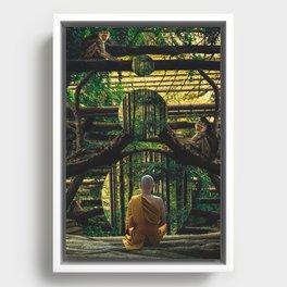 Journey Within Framed Canvas