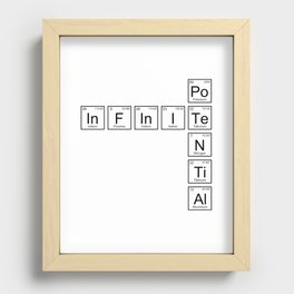 Infinite Potential Intersect Recessed Framed Print