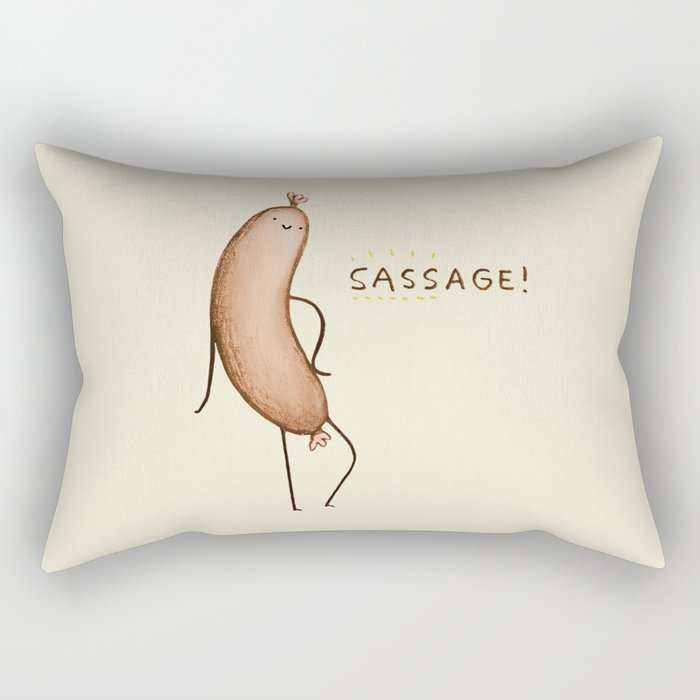 Sassage! Rectangular Pillow