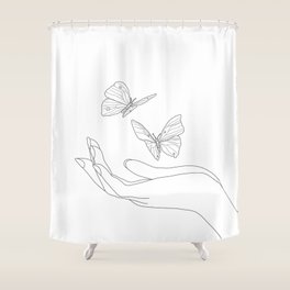 Black And White Shower Curtains For Any Bathroom Decor Society6