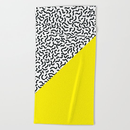 Pop Art Pattern 2 Beach Towel