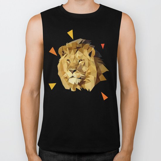 lion Biker Tank