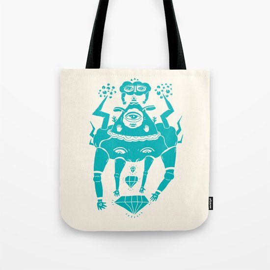 Triangle Head I Tote Bag