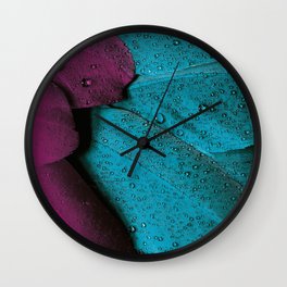 feather pattern Wall Clock