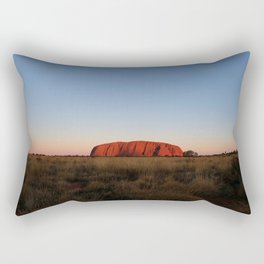Uluru Sunset I Northern Territory, Australia I Travel Photography Rectangular Pillow