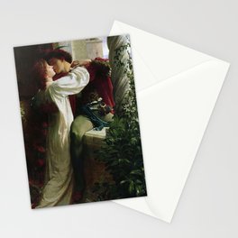 Romeo and Juliet by Sir Frank Bernard Dicksee ,Romeo and Juliet Leonardo shakespeare Stationery Card