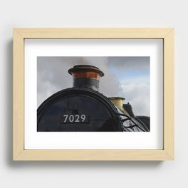 GWR 7029 Clun Castle Recessed Framed Print