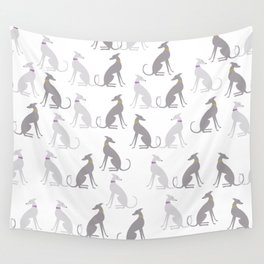 Whippet Pattern Wall Tapestry