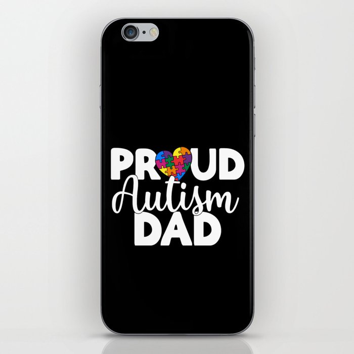 Proud Autism Dad iPhone Skin