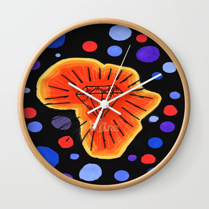 Rise and shine Wall Clock