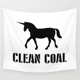 Clean Coal Wall Tapestry