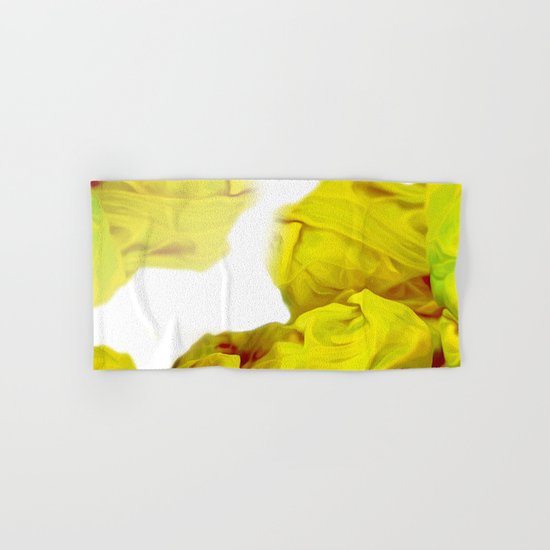 Yellow Ink Hand & Bath Towel