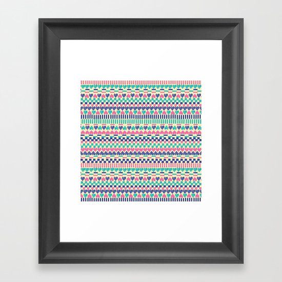 Hearts Framed Art Print