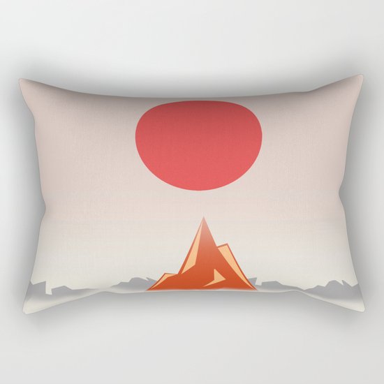 Himalayan zen Rectangular Pillow