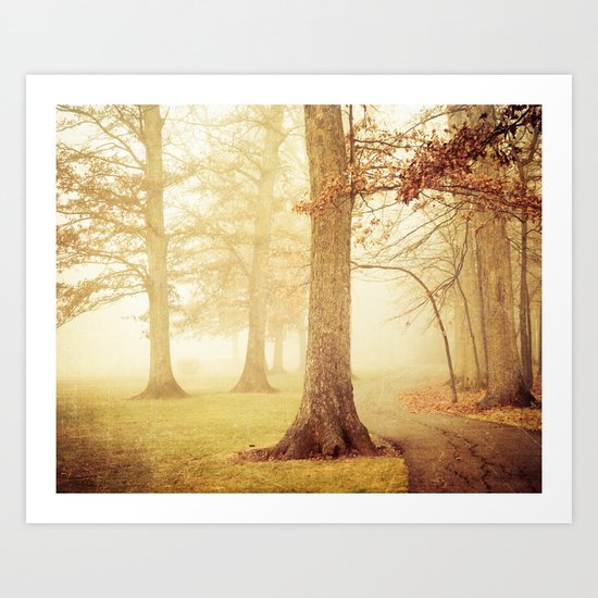 I Heard Whispering in the Woods Art Print
