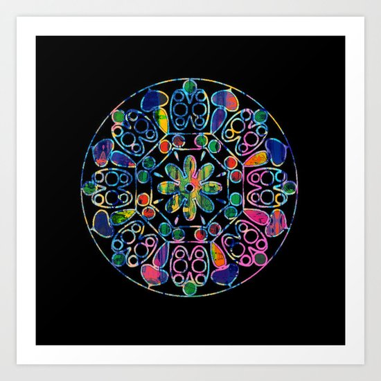 Mandala Art Print