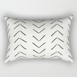 Boho Big Arrows in Cream Rectangular Pillow