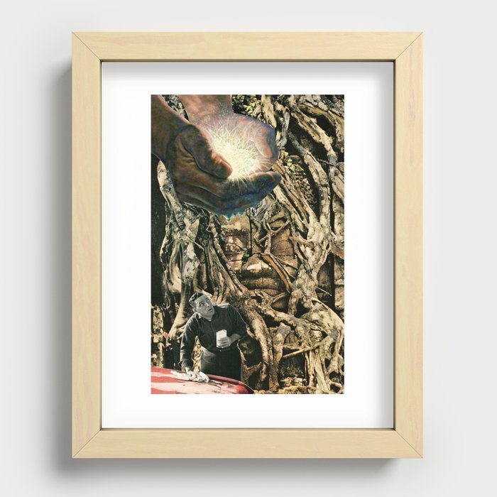 Be Yourself Recessed Framed Print
