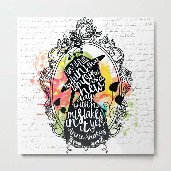Anne Shirley - Tomorrow Metal Print