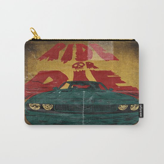 MEKANO TURBO/ride or die poster Carry-All Pouch