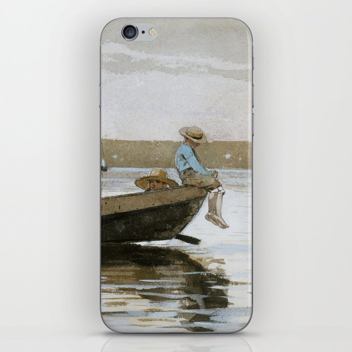 Boys in a Dory by Winslow Homer, 1873 iPhone Skin