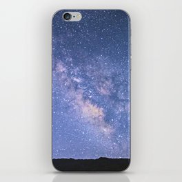 Milky Way Mountain  iPhone Skin