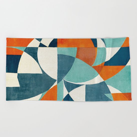 Four Seasons In One Day Beach Towel