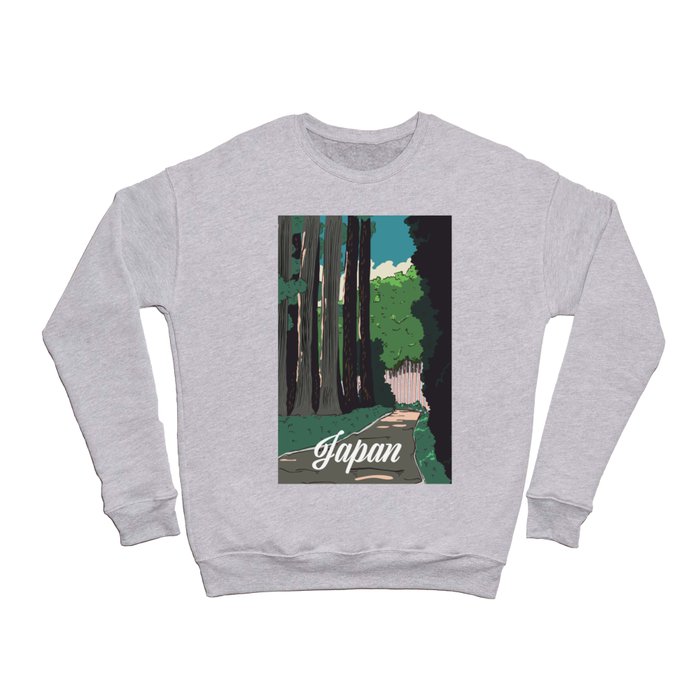 Vintage Japanese Forest Crewneck Sweatshirt