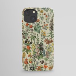 Adolphe Millot Vintage Fleurs Flower 1909 iPhone Case