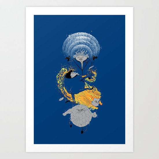 FAT'astic 4 Art Print