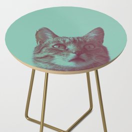 Staring cat Side Table