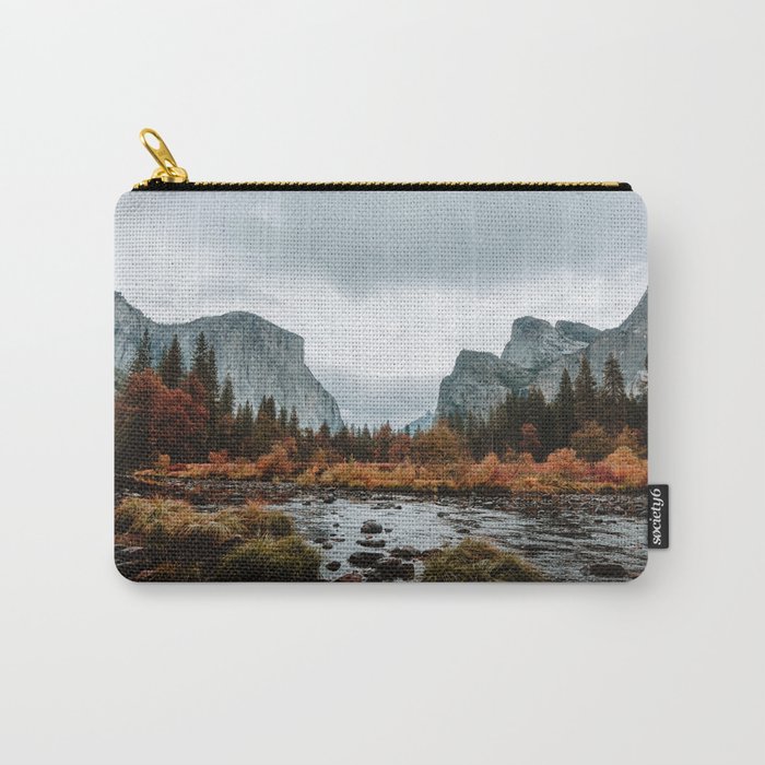 Autumn at Valley View - Yosemite Carry-All Pouch