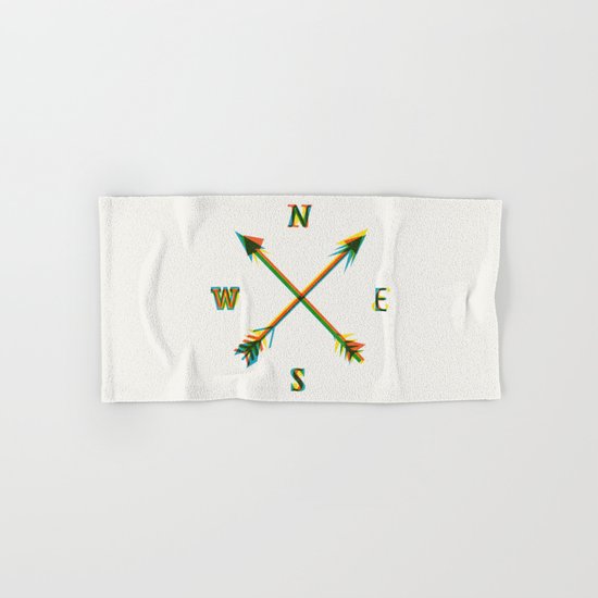 Compass Hand & Bath Towel