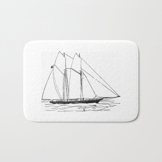 Sailing Bath Mat