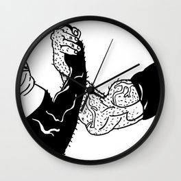 Dillon! You son of a bitch Wall Clock | Black and White, Illustration, Movies & TV, Sci-Fi 